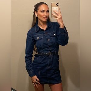 Lulus Denim Mini Dress